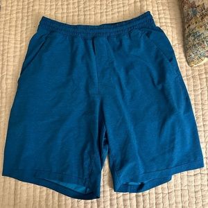 Blue Lululemon Running Shorts